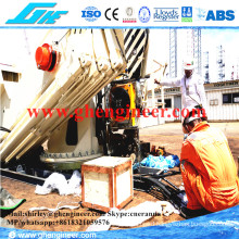 Folding Boom Pedestal Offshore Crane 7t 9t